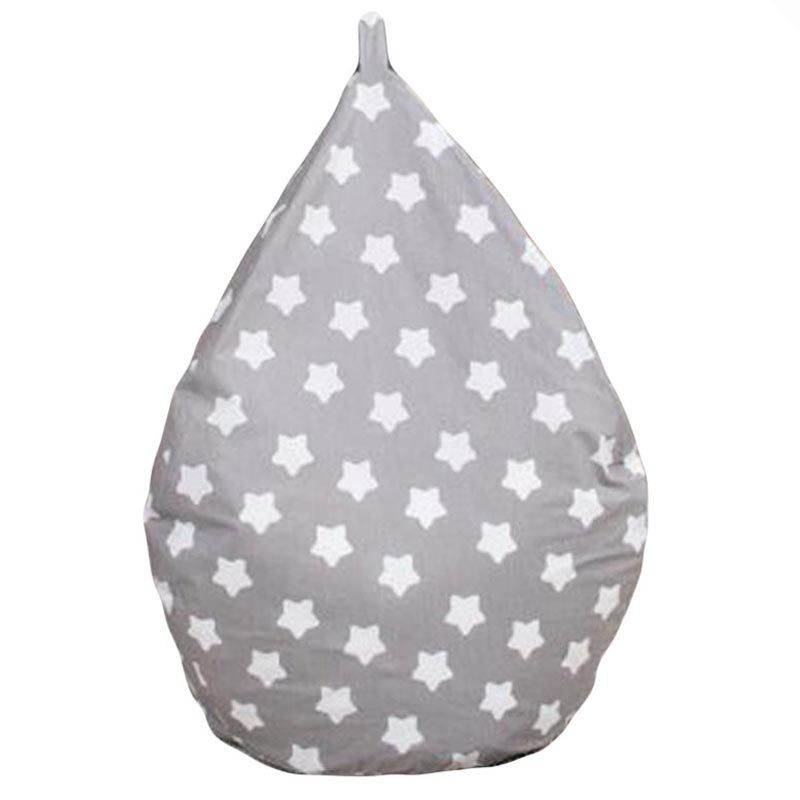 Grey star clearance bean bag