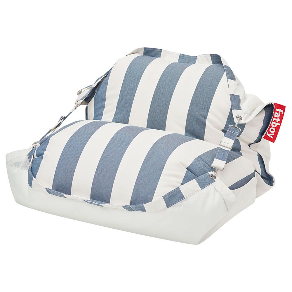 Striped bean clearance bag chair