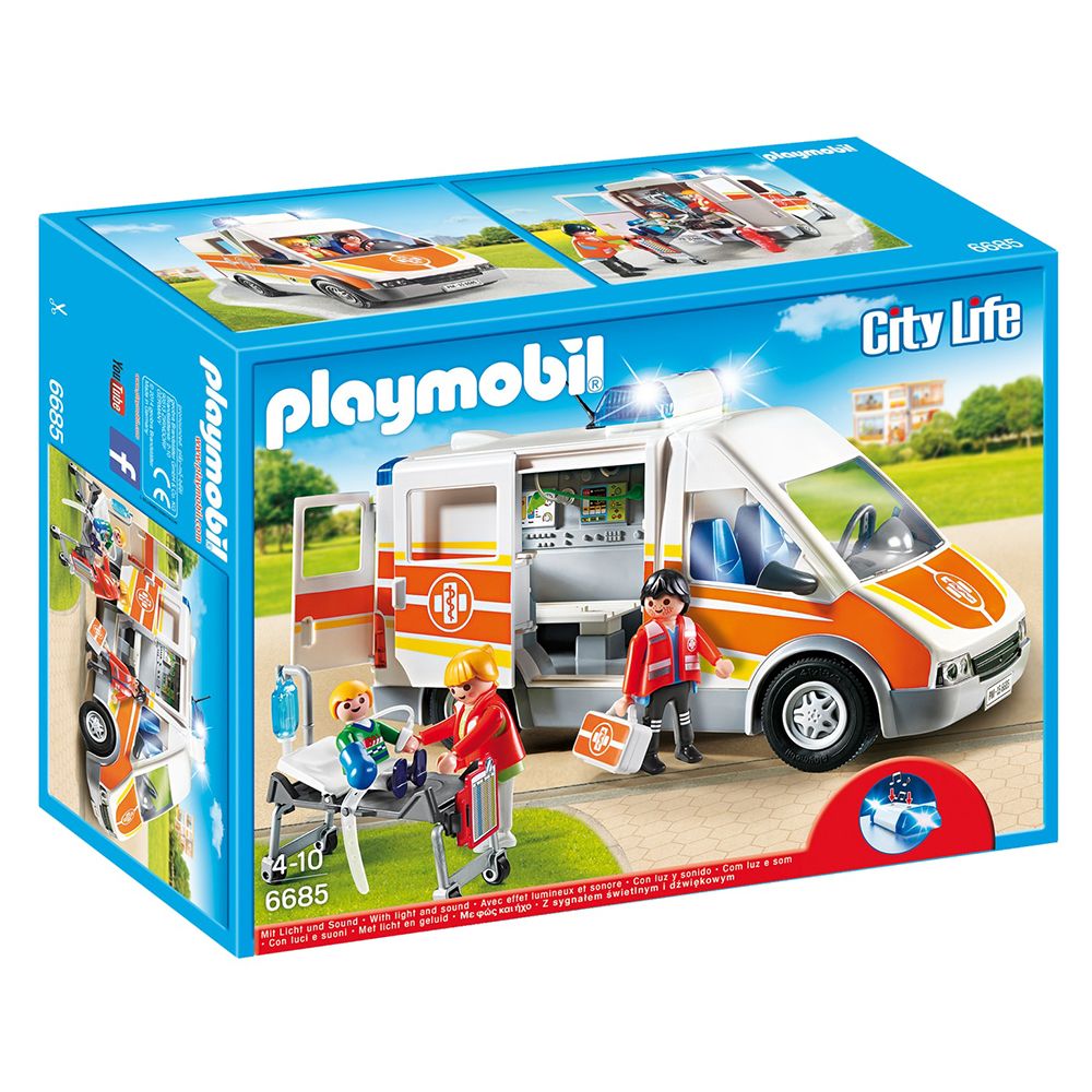 Playmobil cheap ambulance helicopter