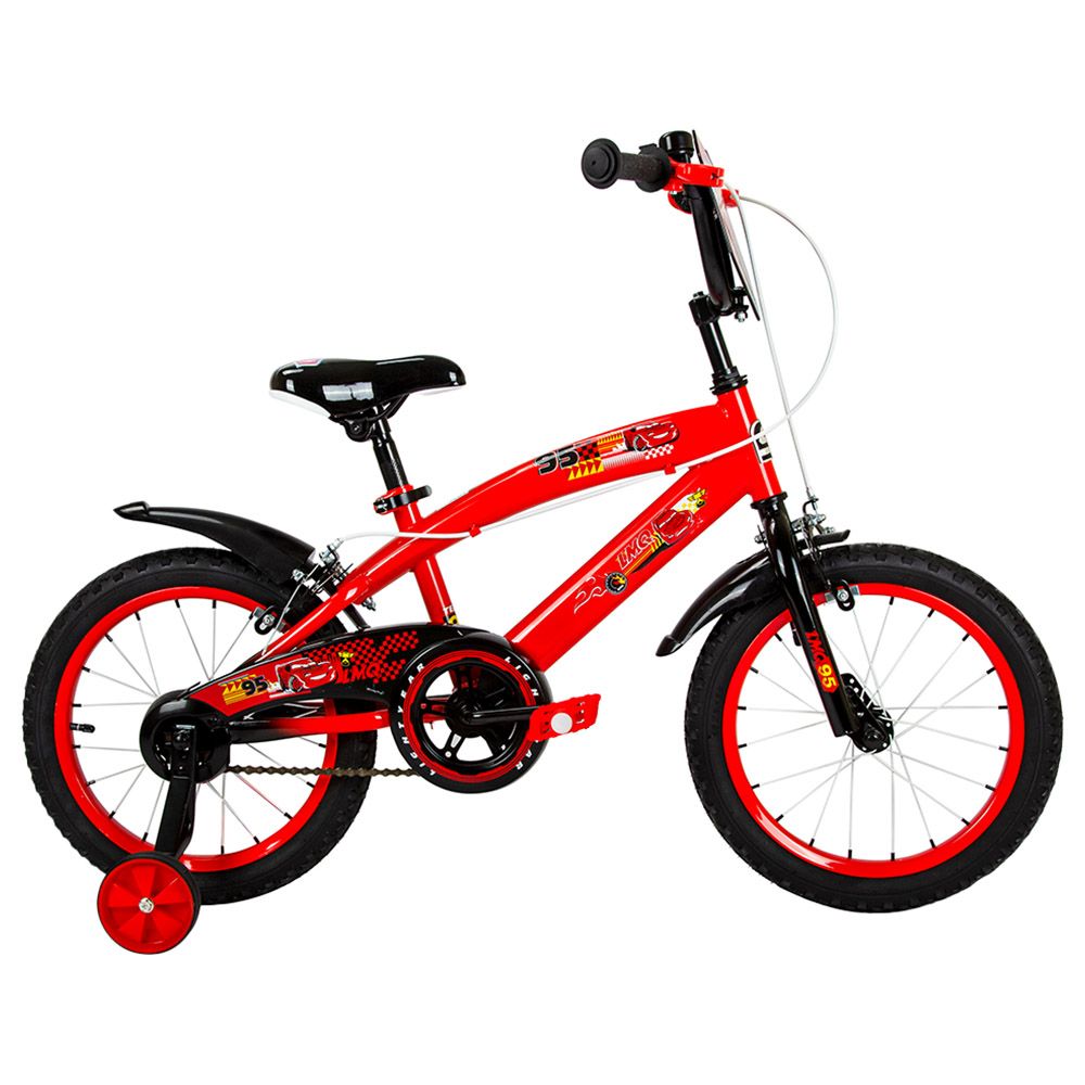 Spartan Disney Cars Bicycle Red 16 inch