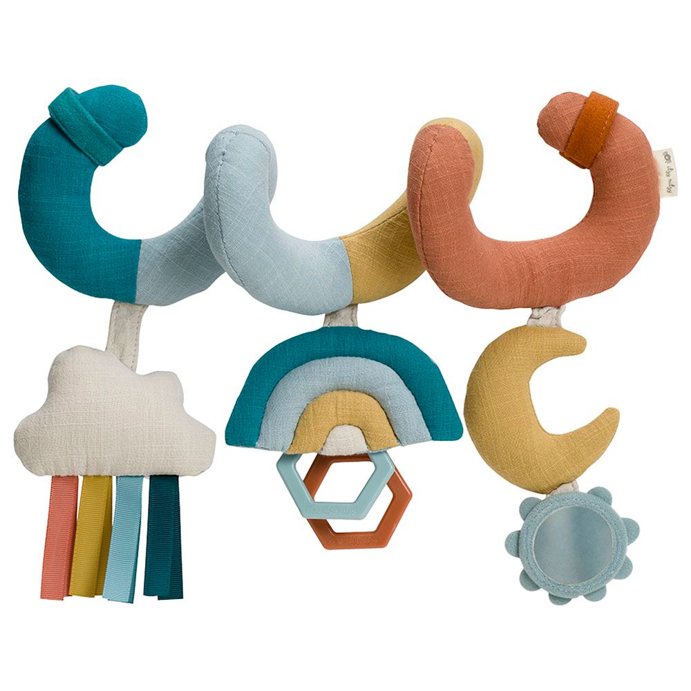 Itzy Ritzy Bitzy Spiral Car Seat Activity Toy Rainbow Buy at