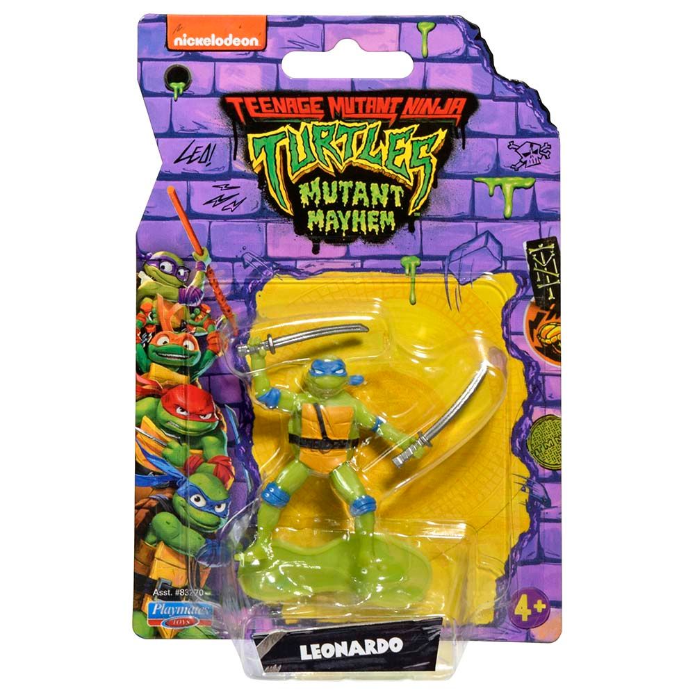 Playmates Teenage Mutant Ninja Turtles: Mutant Mayhem Mini Figure Battle  Pack