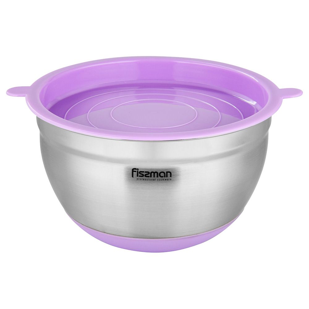 Fissman Mixing Bowl w Lid 1.5L