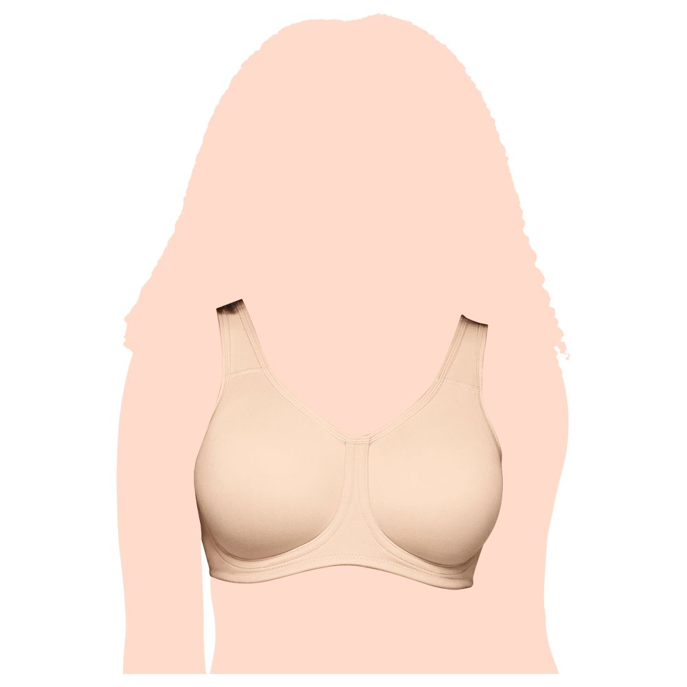 Klynn-Wacoal - Full Figure Seamless Soft Cup Bra - Nude