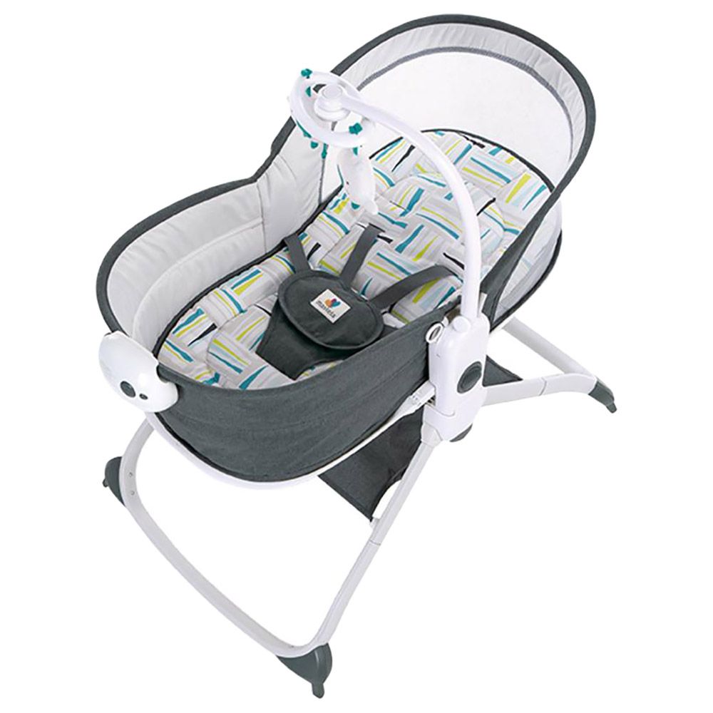 Mastela Baby Bassinet And Rocker 6 In 1 For Newborn Grey Buy