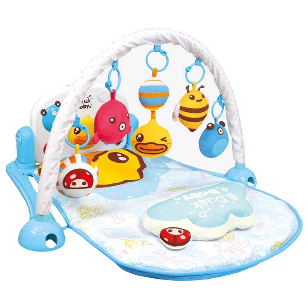 Little Angel Baby Play Mat Comfy Play Gym Blue Buy at Best