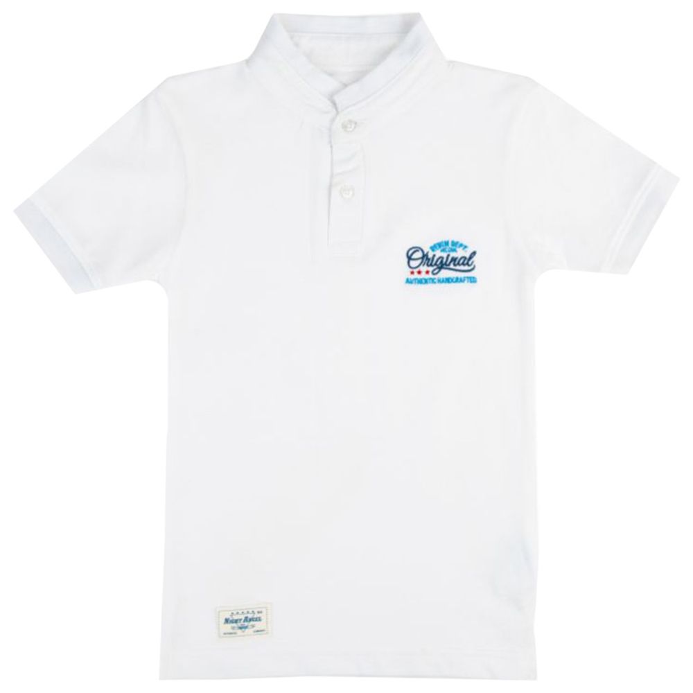 White polo t shirt discount