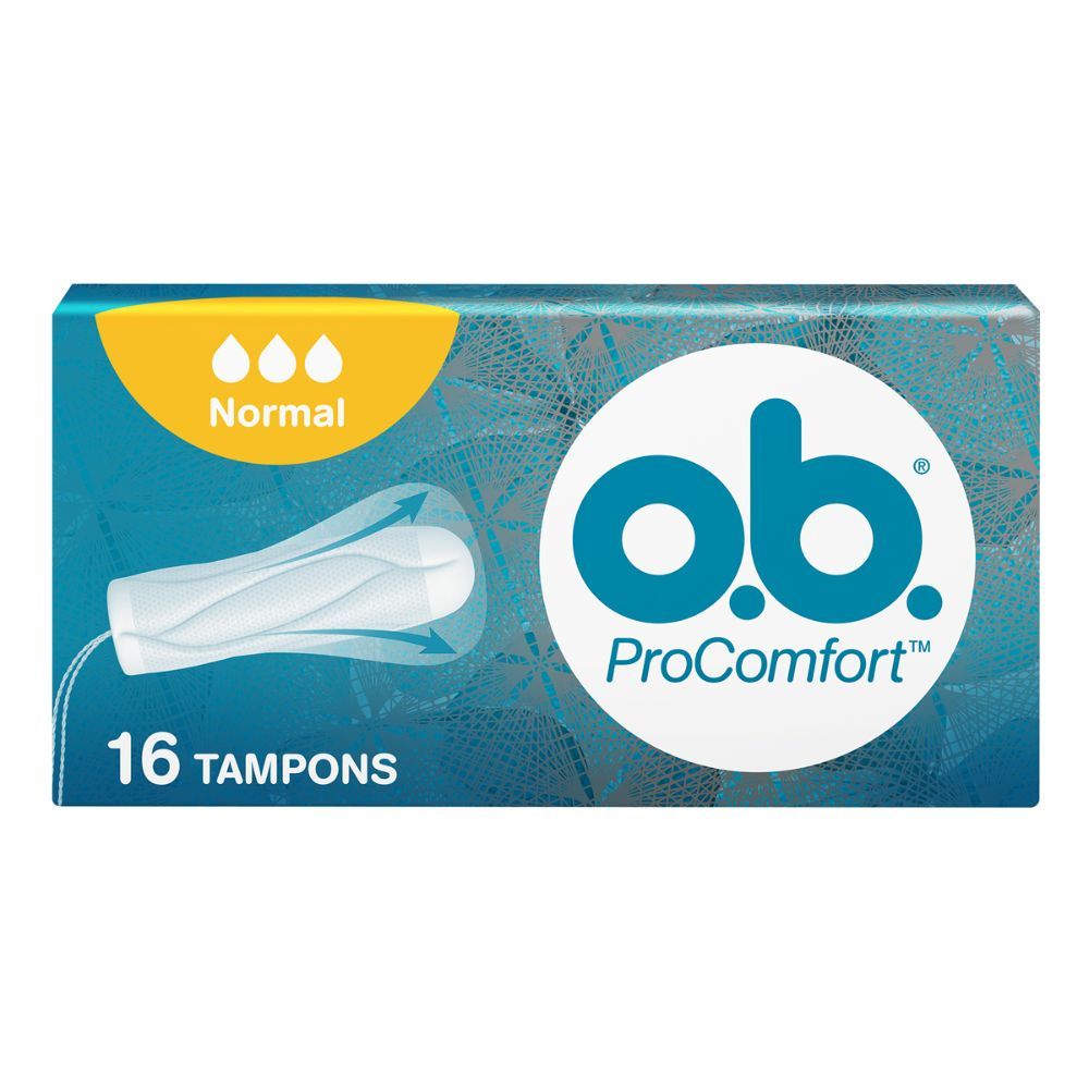 OB Tampons - ProComfort, Normal - Pack of 16 tampons
