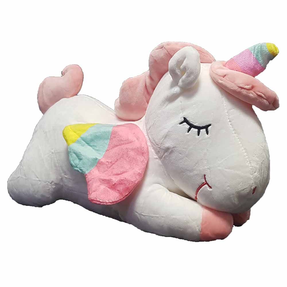 Rainbow unicorn hot sale pillow