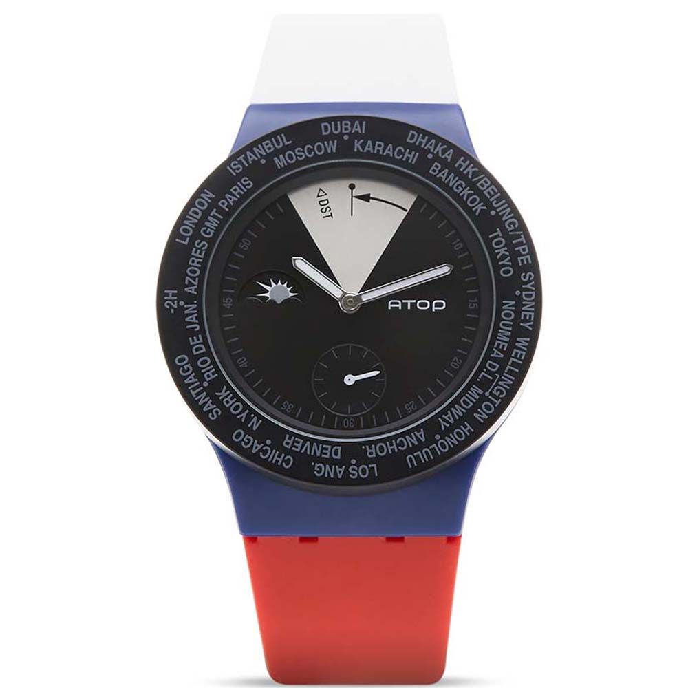 Atop world on sale time watch
