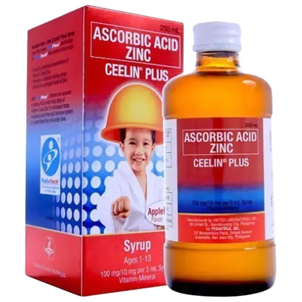 Ceelin - Plus Ascorbic Acid Syrup 250ml | Buy at Best Price from