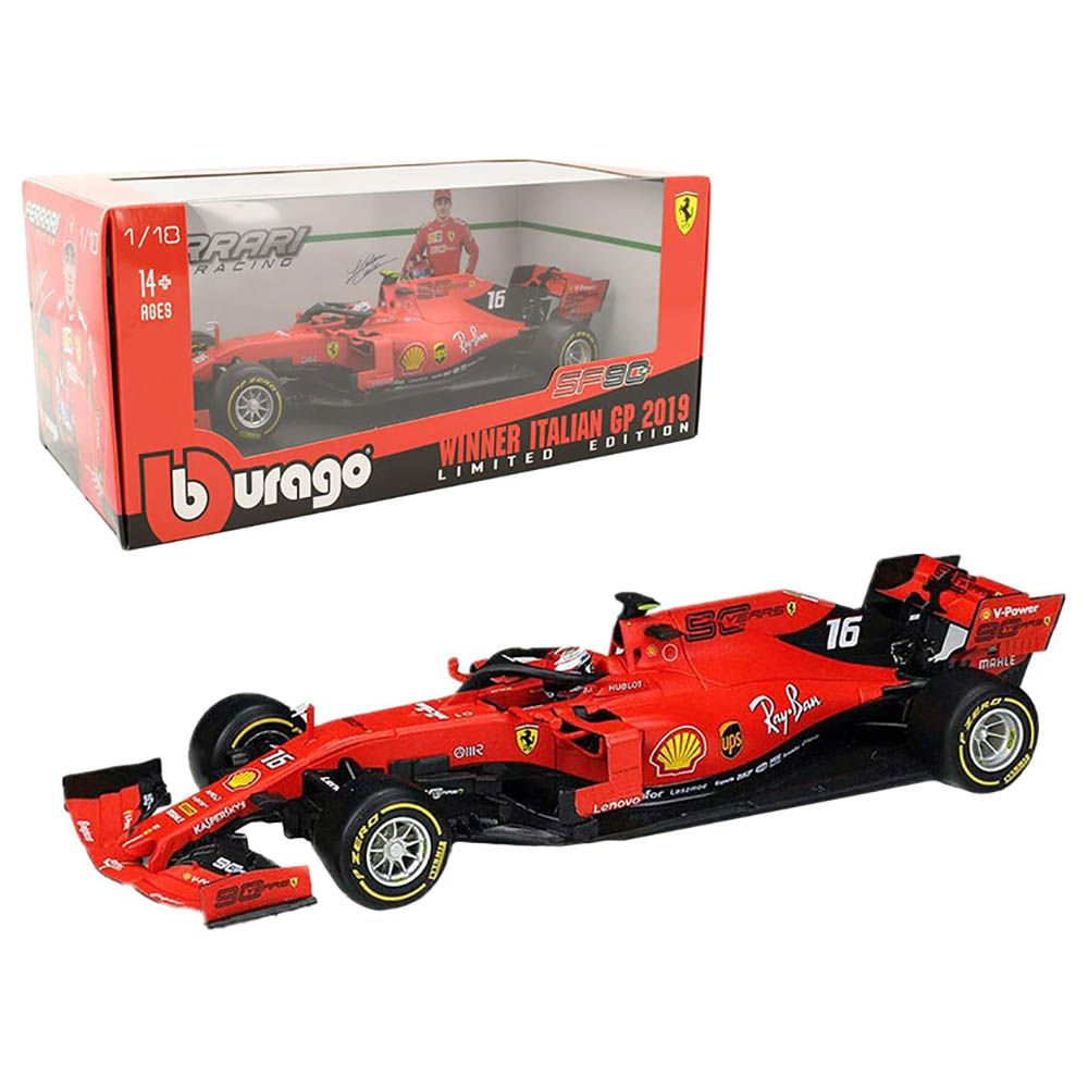 Burago 1:18 2019 Ferrari SF90 Diecast Model Car Review