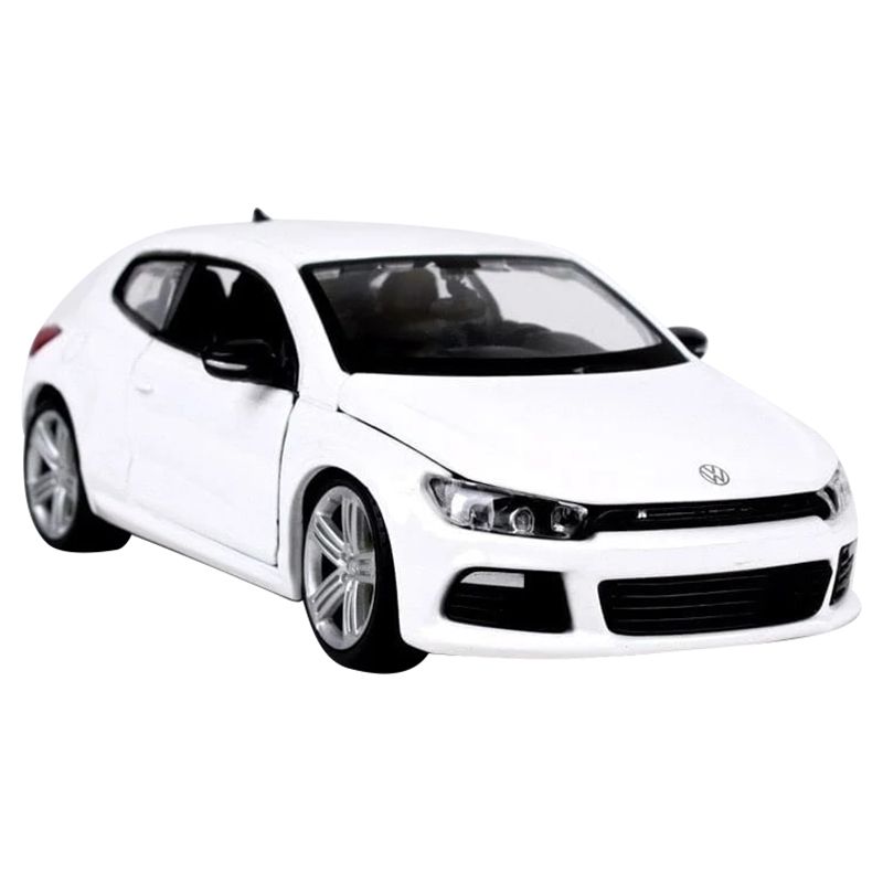 Bburago 1 24 Volkswagen Scirocco Diecast Toy Car White