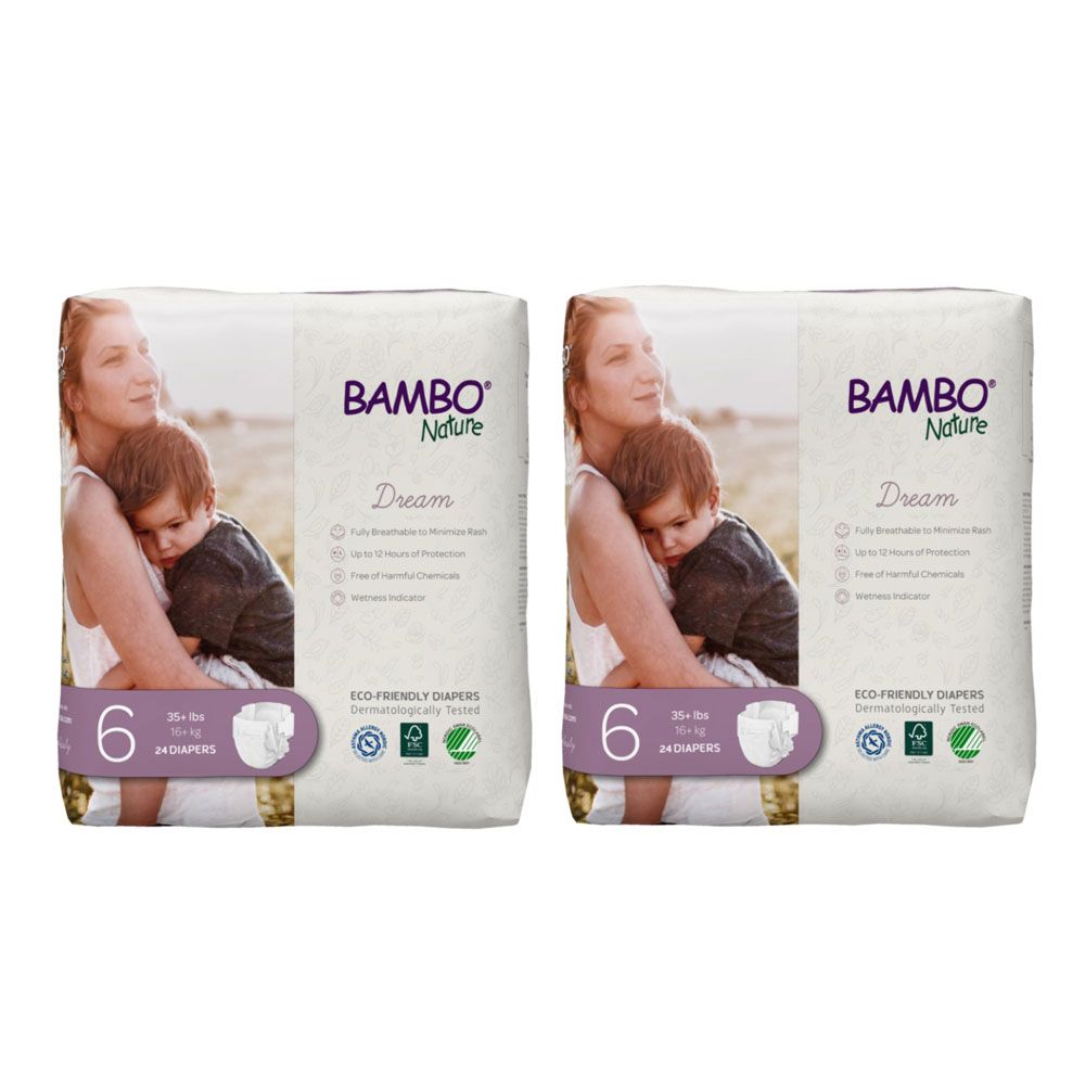 Sanita Bambi - Baby Diapers Jumbo Box Size 6, XX Large +16 KG, 58