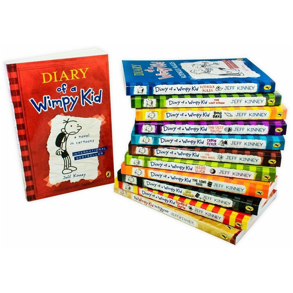 Diary of a Wimpy Kid: Diary of a Wimpy Kid Box of Books (Books 1–10)  (Hardcover)