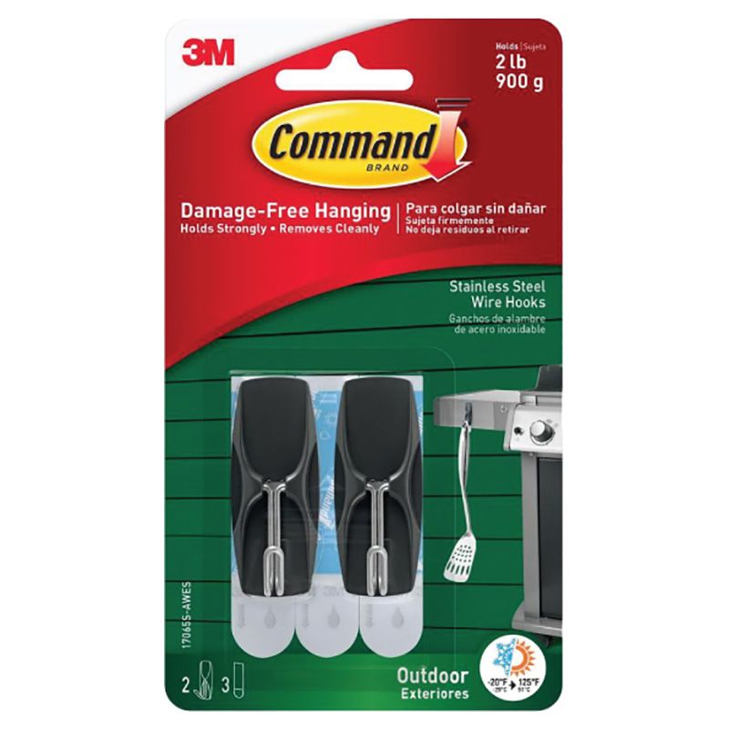 Command - 2 Count Wire Hooks  Buy at Best Price from Mumzworld
