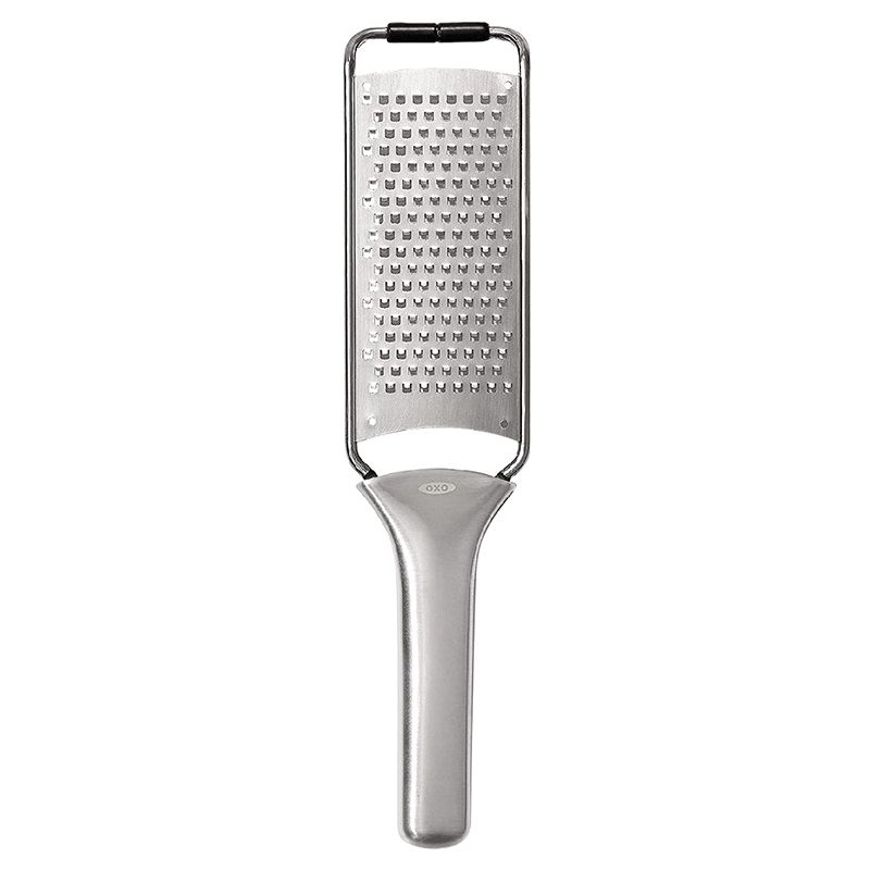 Oxo Steel Etched Grater Silver