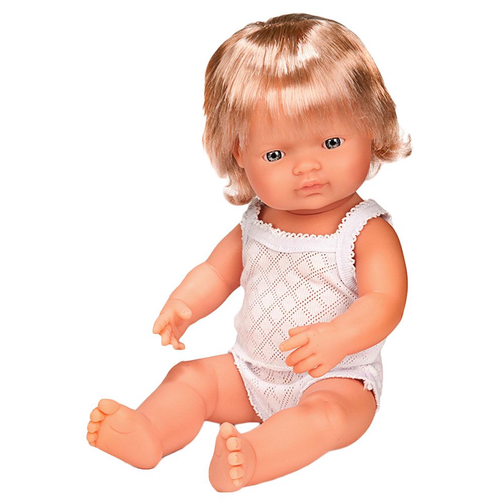 Miniland Educational Baby Doll Caucasian Girl 38 cm Buy at