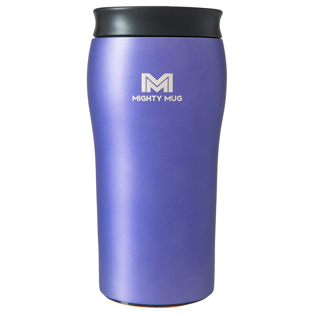 Mighty Mug - Solo Metallic SS Travel Mug - 12 oz - Purple Matte