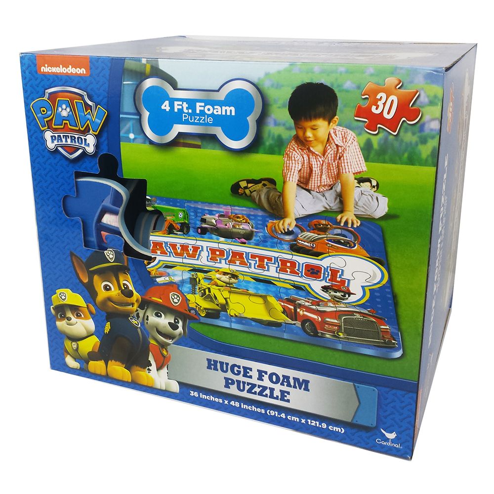 Paw patrol foam best sale puzzle