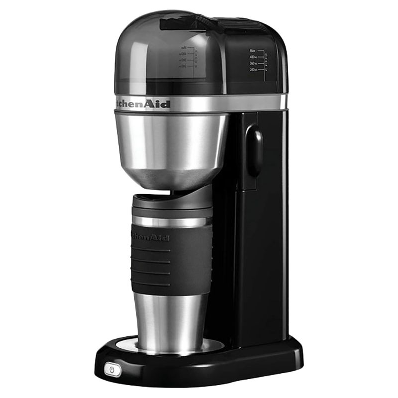 Kitchen Aid Personal Coffee Maker w 0 54L Thermal Mug Black Buy