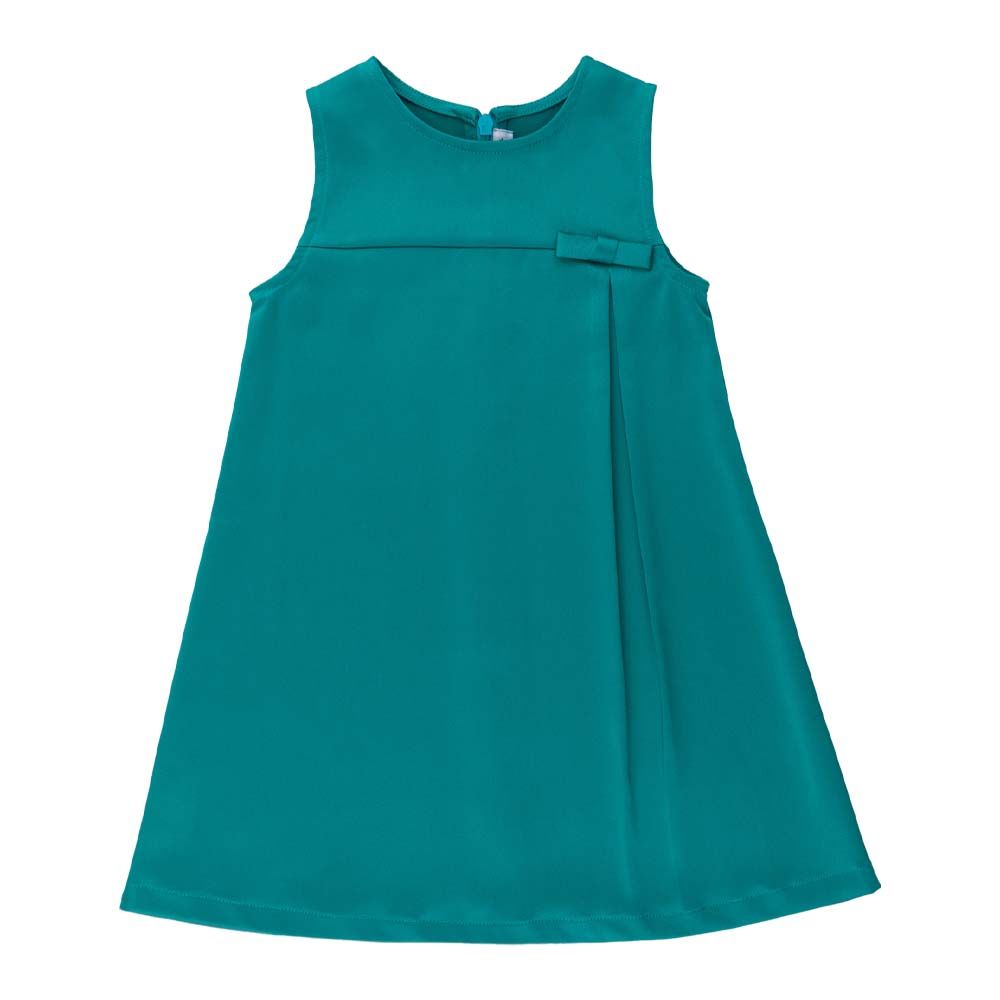 Jules Juliette Baby Girl Celena Silky Dress Green