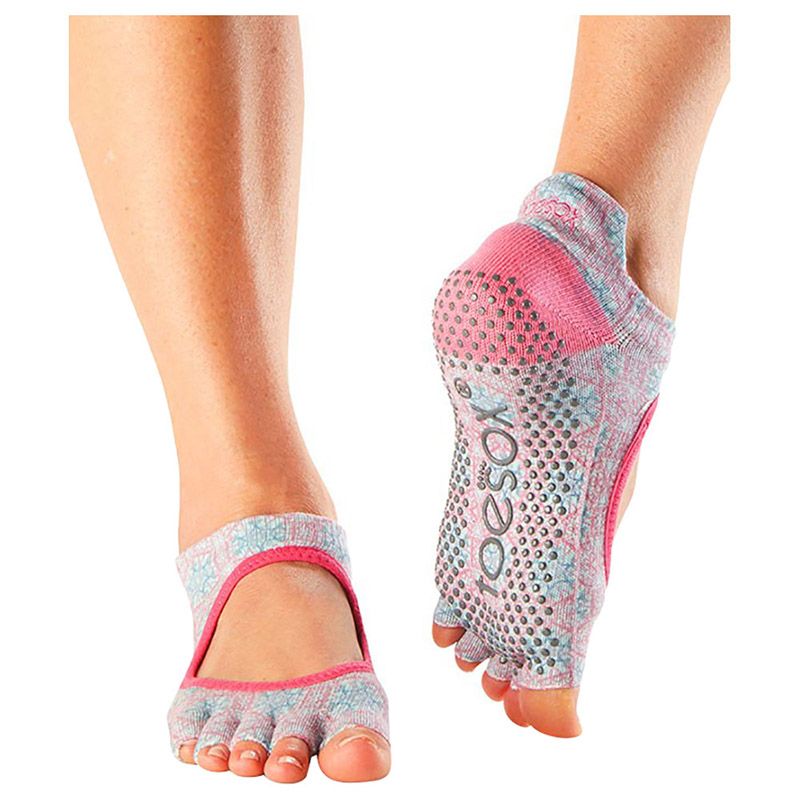 Toesox - Ballerina Half Toe Socks - Prism