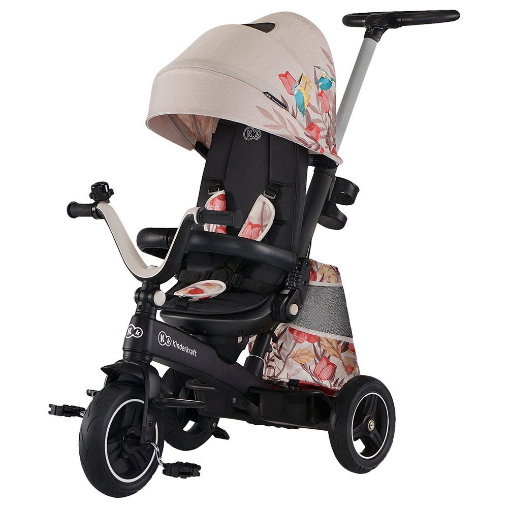 Kinderkraft Aveo 3in1 Tricycle - Grey (9 Months-5 Years)