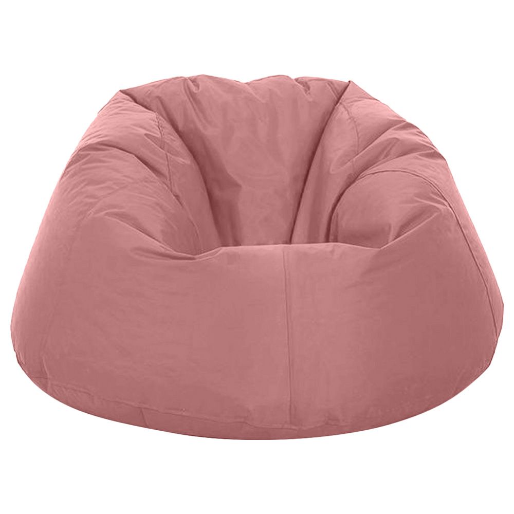 In House Velvet Modern Bean Bag Chair FL Pink 90 x 70 x 90 cm