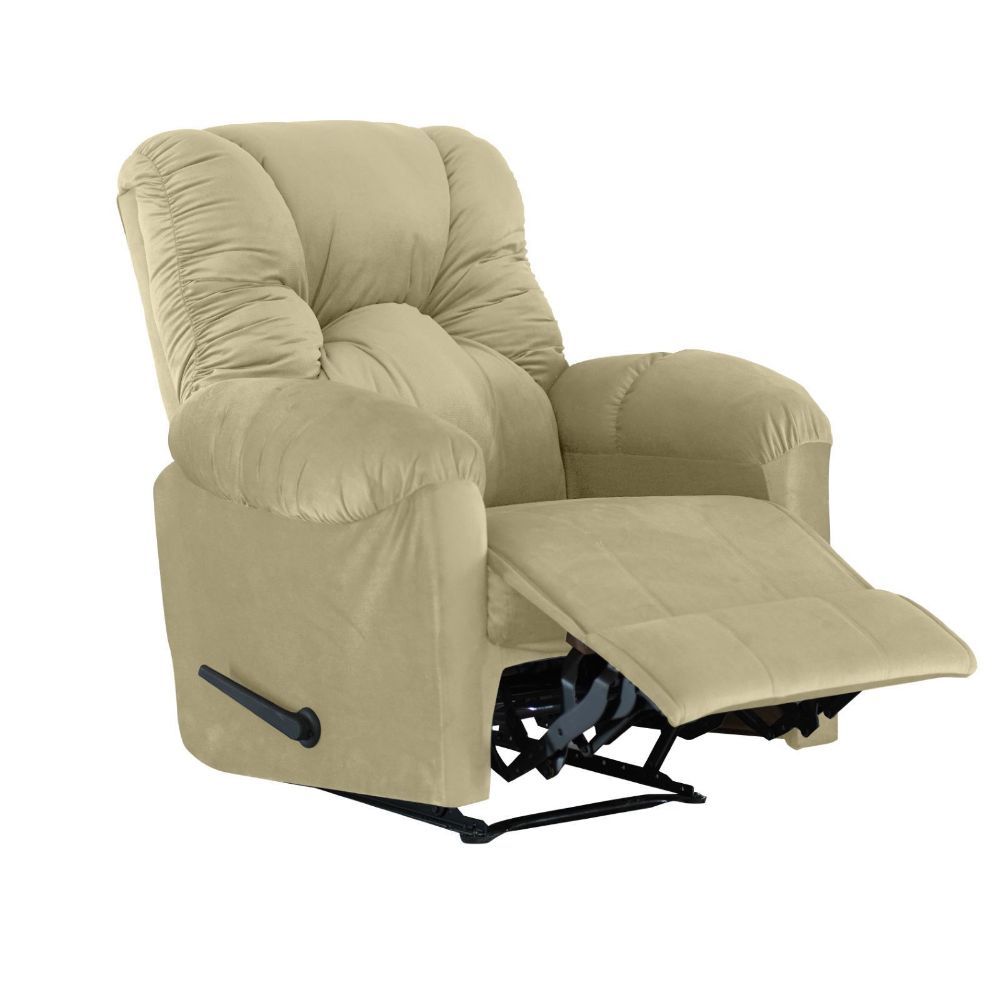 In House Velvet Classic Recliner Chair American Polo