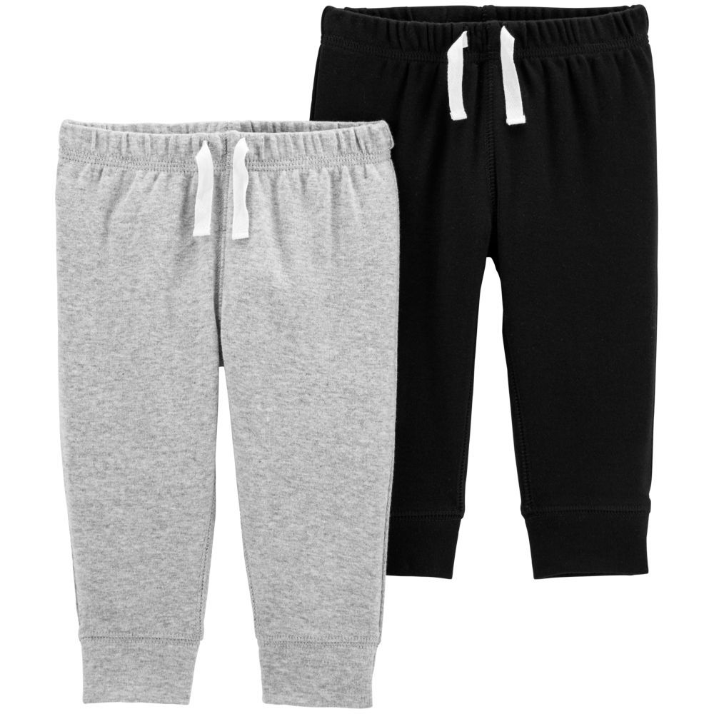 Carters 2pc Set Cotton Solid Boy Pants Buy at Best Price