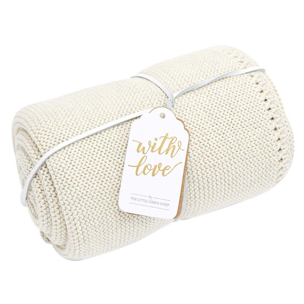 Organic clearance crib blanket