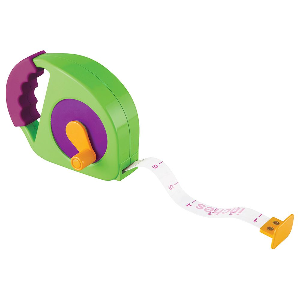 Learning Resources - Simple Tape Measure - Green & Purple