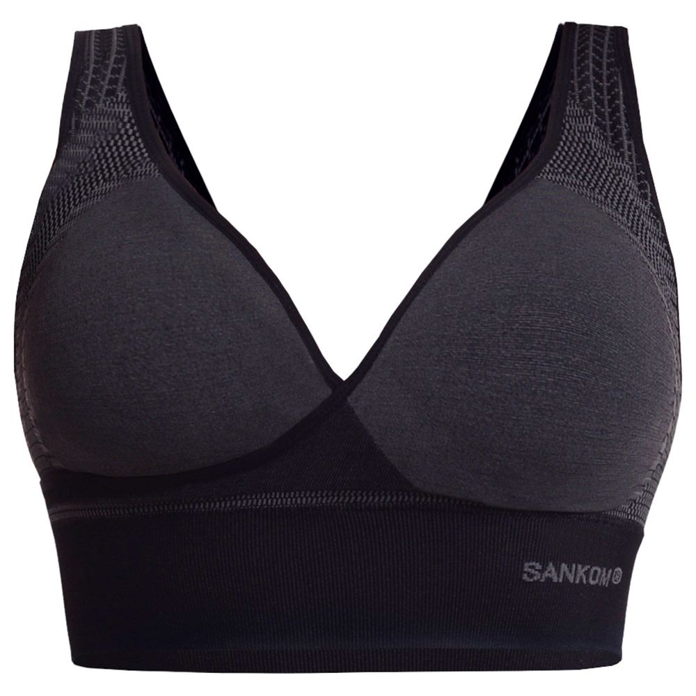 SANKOM Posture Promoting Bra Tank - Black, Beige - Size M, L, XL