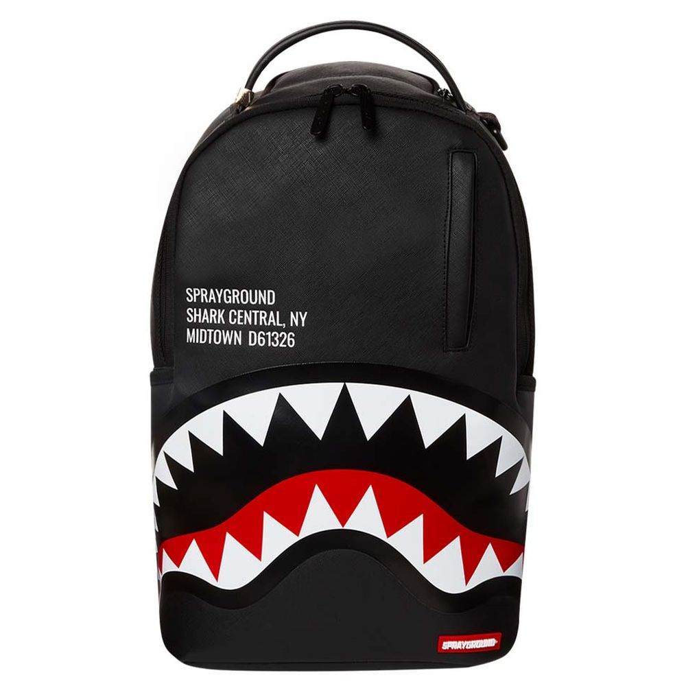 Shark mouth top bookbag