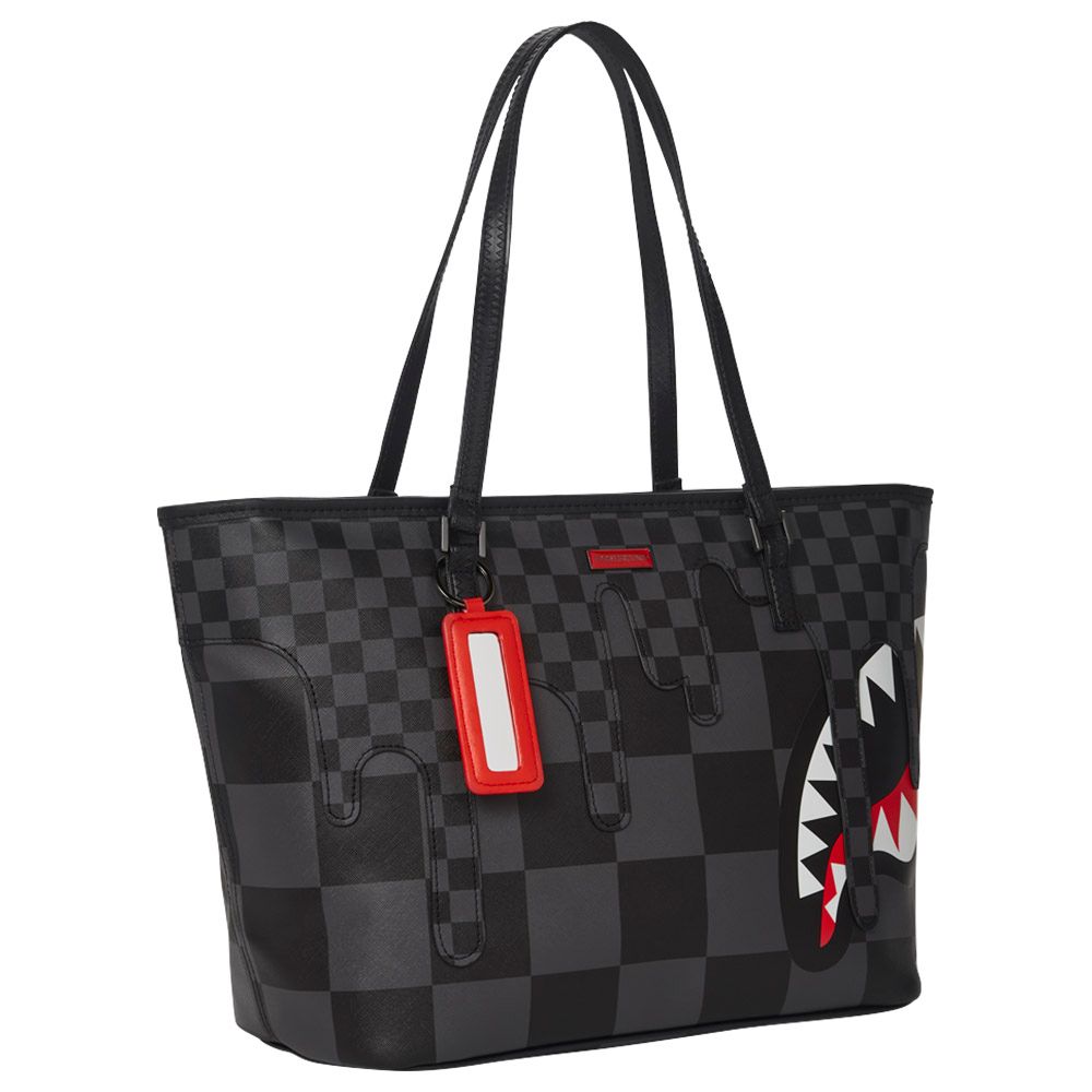 Sharks in paris camo tote sale