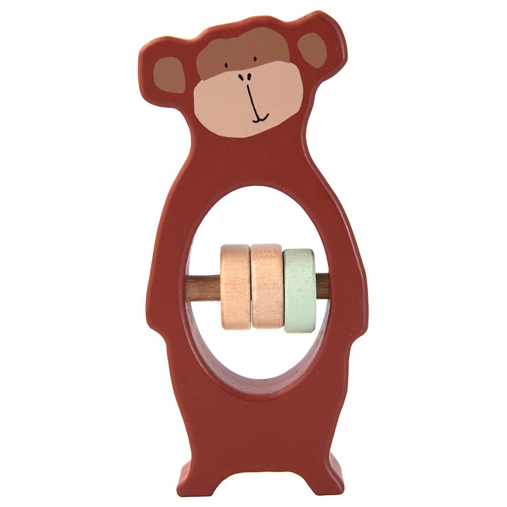 Wooden animal rattle cheap