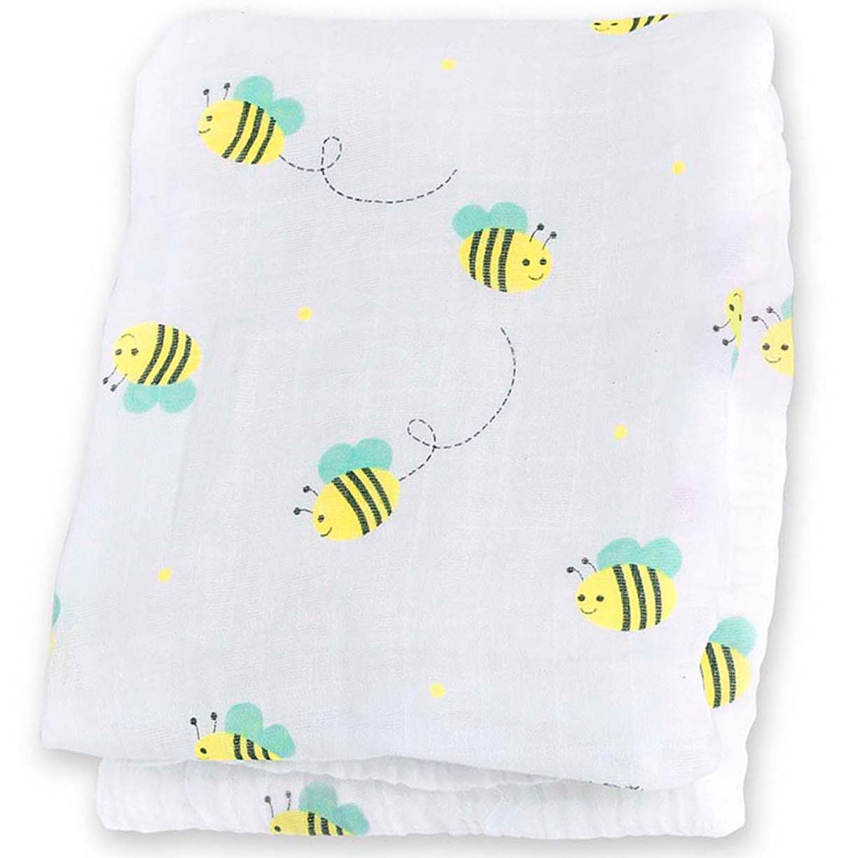 Lulujo Muslin Swaddle Bumbling Bee Buy at Best Price from