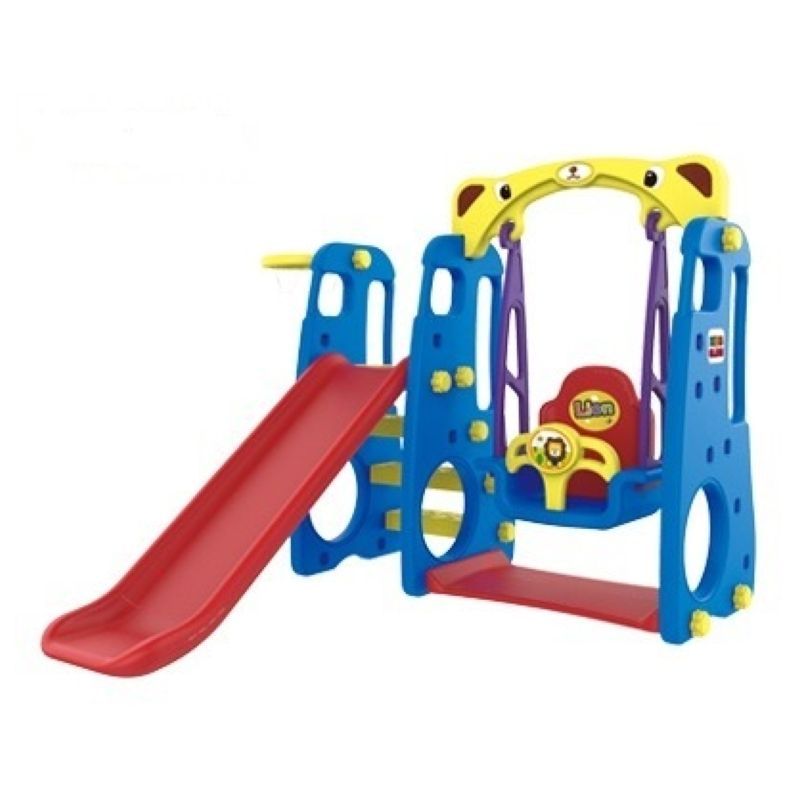 Indoor playset sales with slide