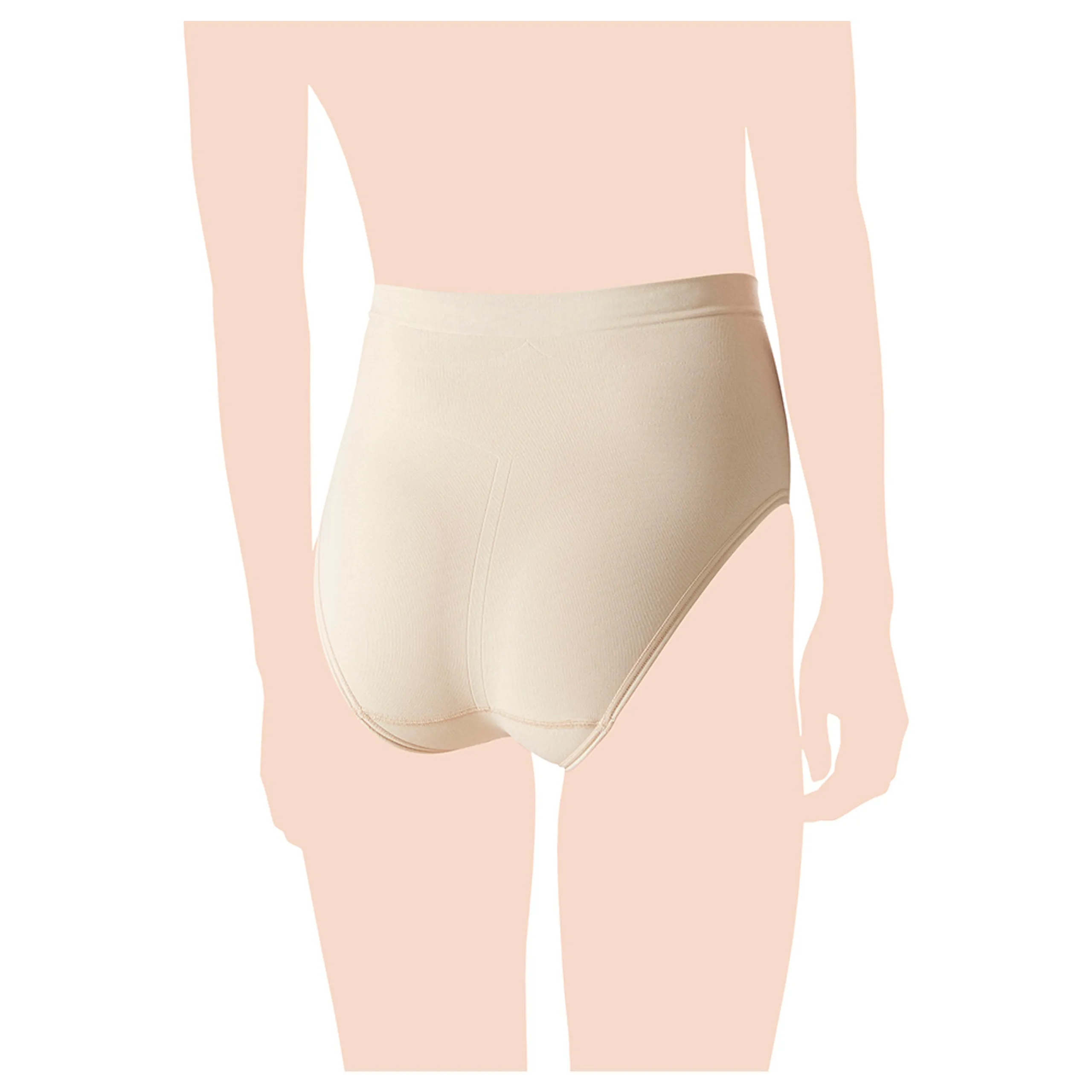 Mums & Bumps - C-section Postpartum Brief - Nude