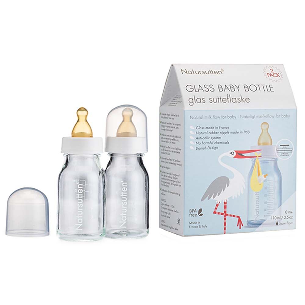 Glass Baby Bottles - Natursutten