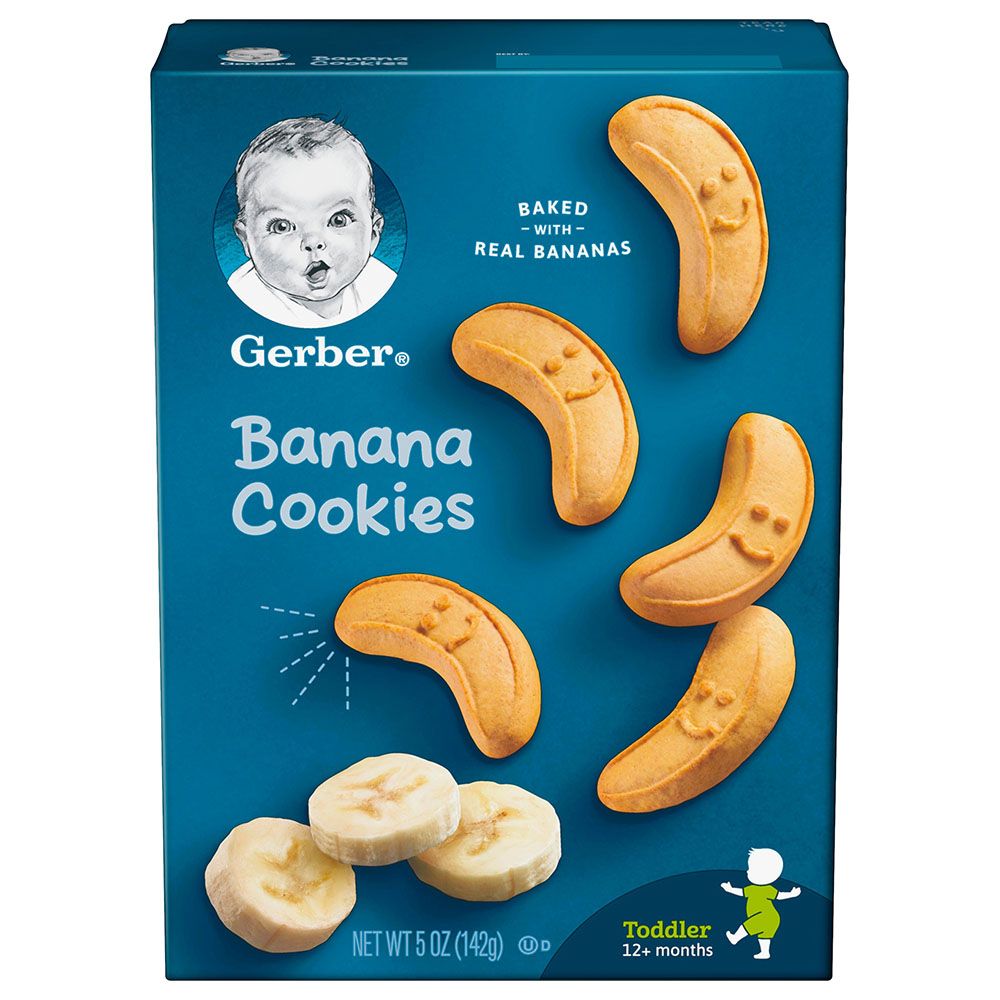 Gerber Banana Cookies 142g Buy at Best Price from Mumzworld