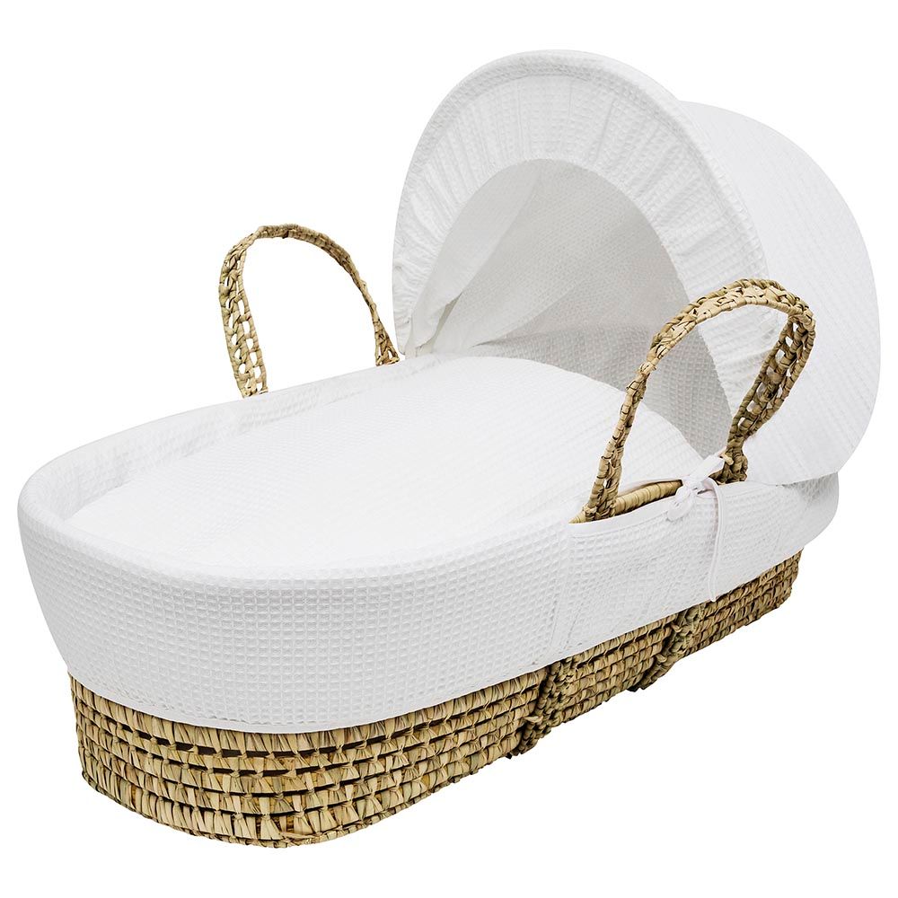 Clair de Lune Waffle Palm Moses Basket, Opinioni e Prezzi