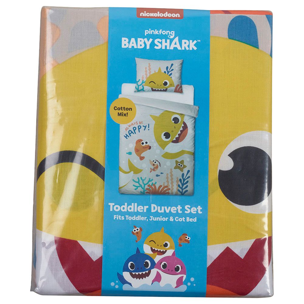 Baby shark cot clearance bedding