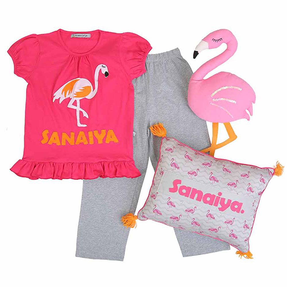 Flamingo cushions best sale
