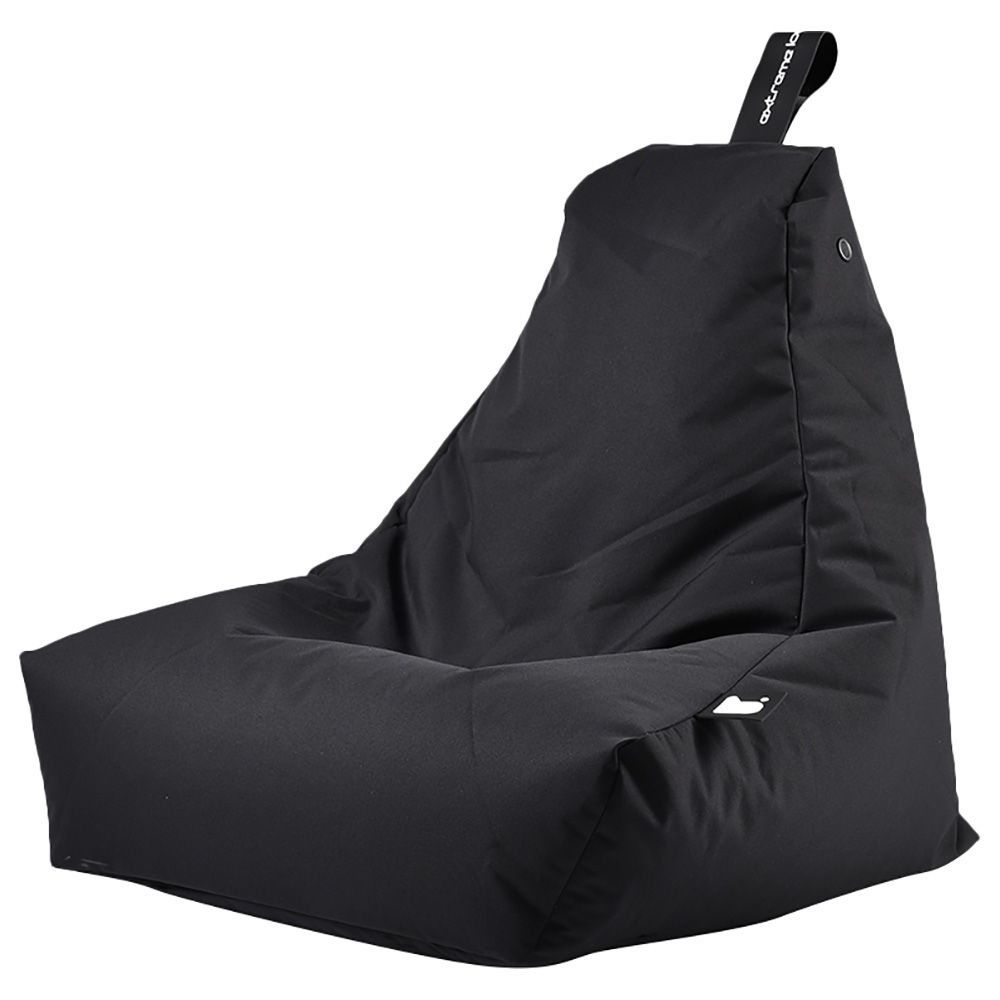 Large black bean bag discount