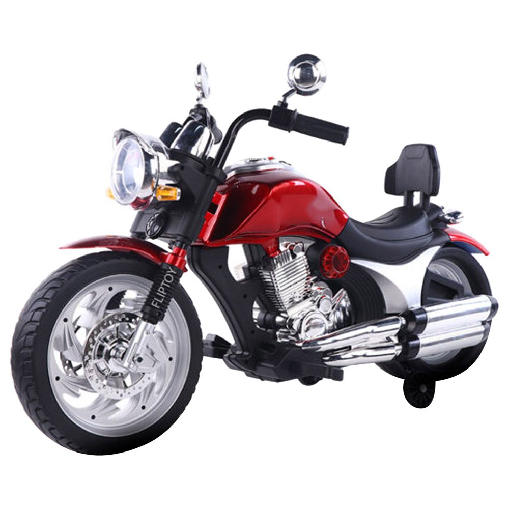 Megastar Harley Davidson Topper Electric Bike 12V Red