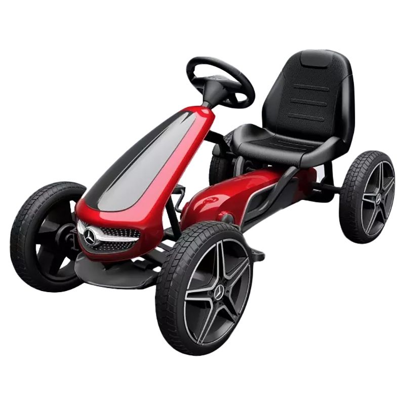 Megastar - Mercedes-Benz Pedal Go-Kart - Red