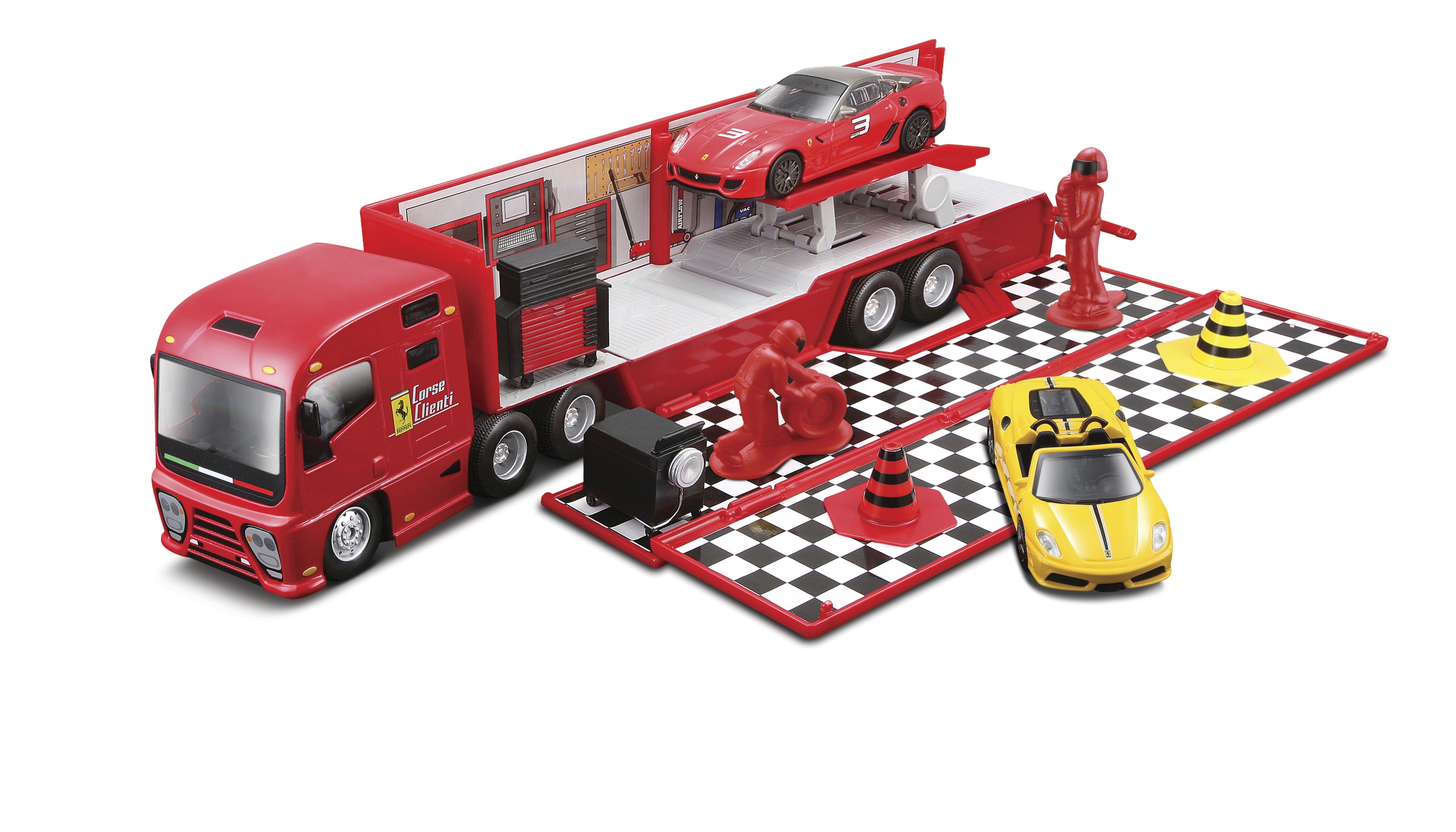 Bburago ferrari truck discount