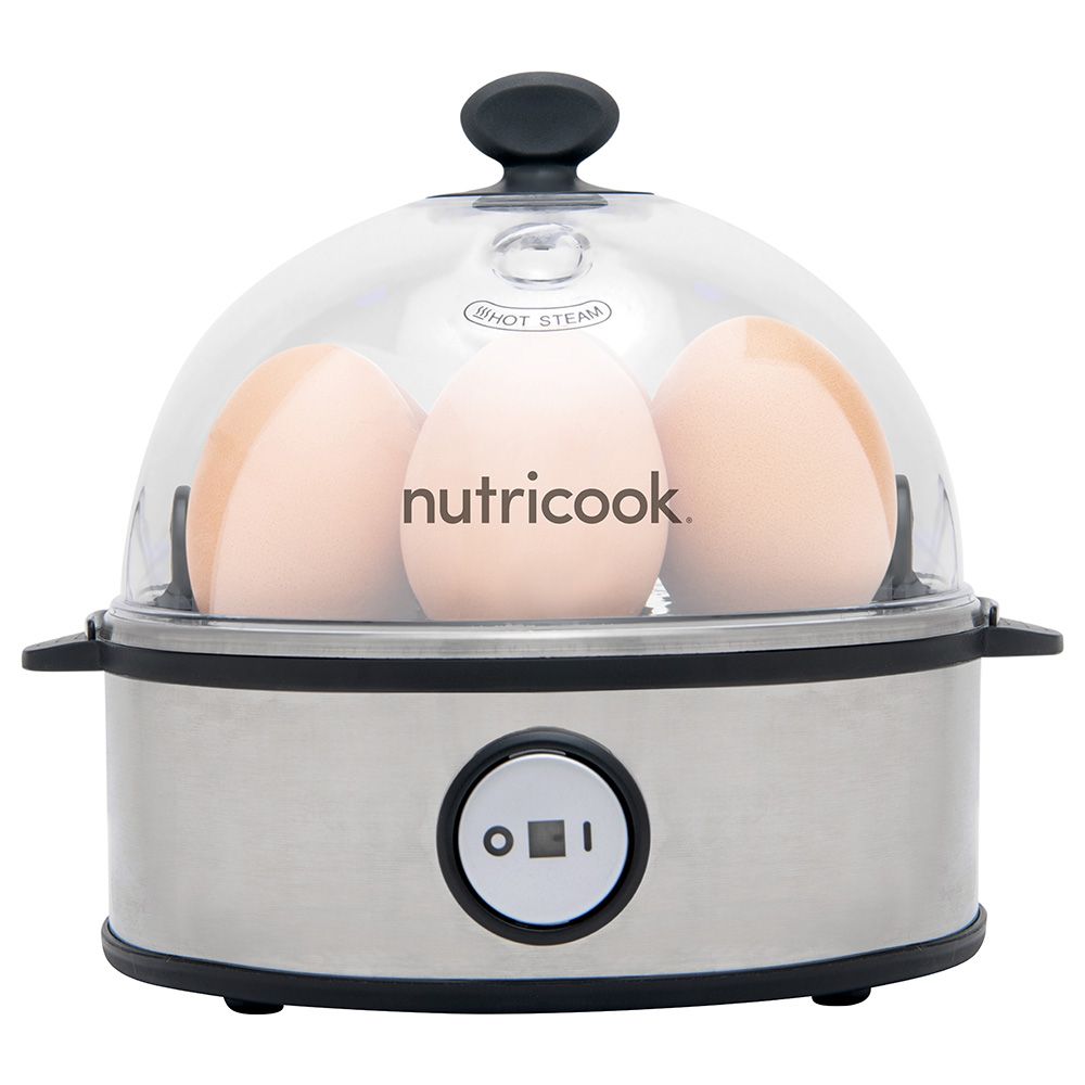 Nutricook Rapid Egg Cooker: 7 Egg Capacity Electric Egg Cooker for